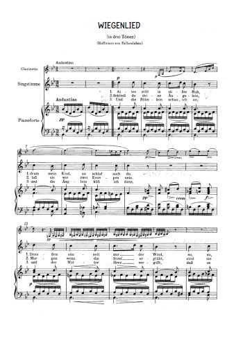 Ludwig Spohr - Wiegenlied